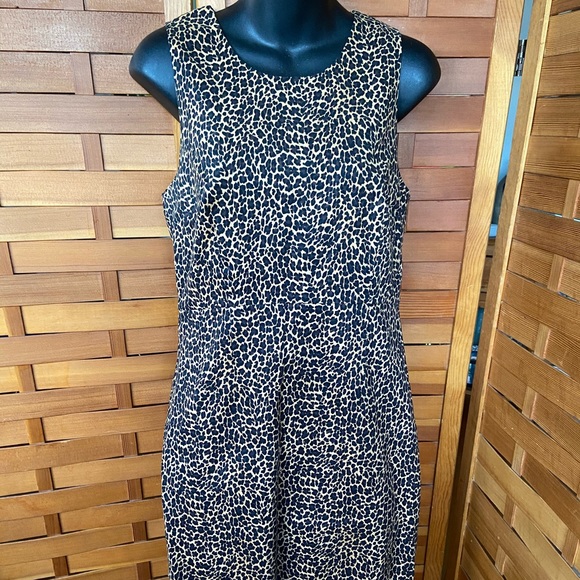J. Crew Dresses & Skirts - J. Crew animal print dress (4)